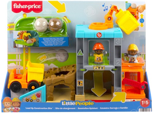 Fisher-Price - Little People - Leren Laden Bouwplaats