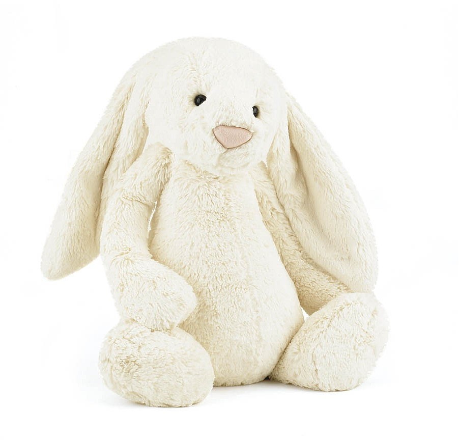 Jellycat Peluche Bashful Lapin Beige Géant - 12x21x51cm