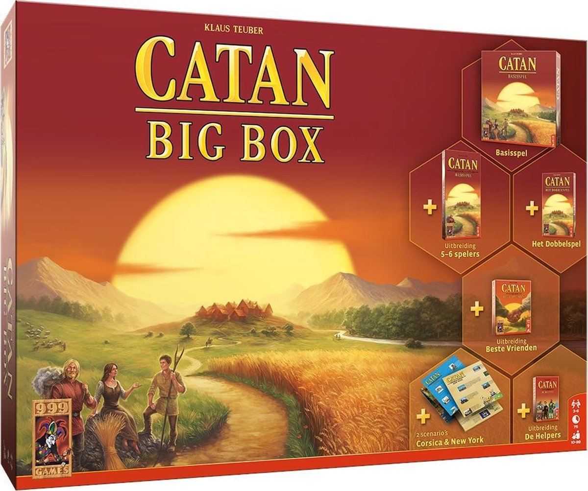 999 Games Catan: Big Box - Bordspel -