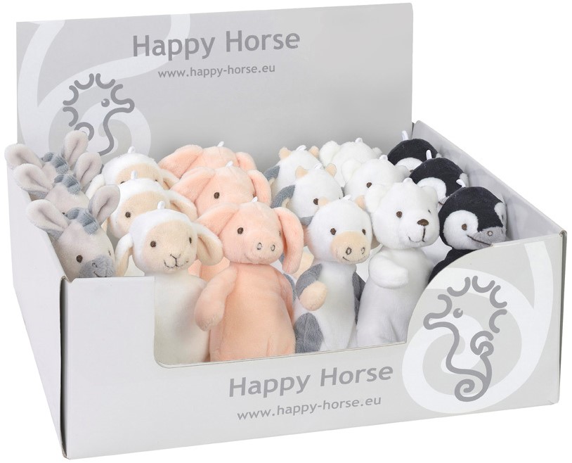 Gevestigde theorie Christendom Wrijven Happy Horse knuffel mini Onesie in displaybox ass.