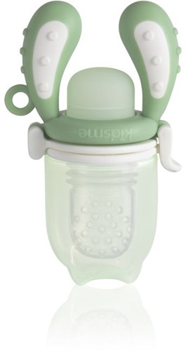 KidsMe Food Feeder Max fruit tétine & sac de succion pour bébé - Taille L - Gris