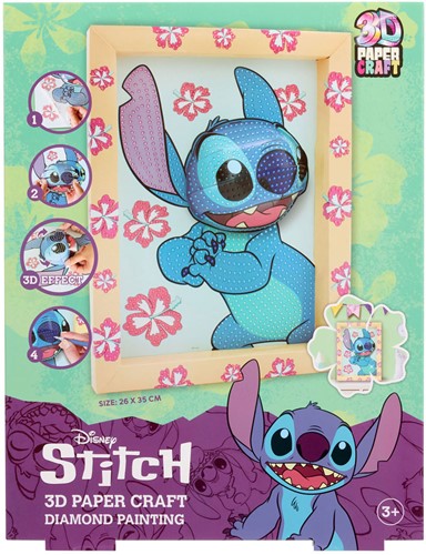 Stitch 3D Diamond Painting Knutselset