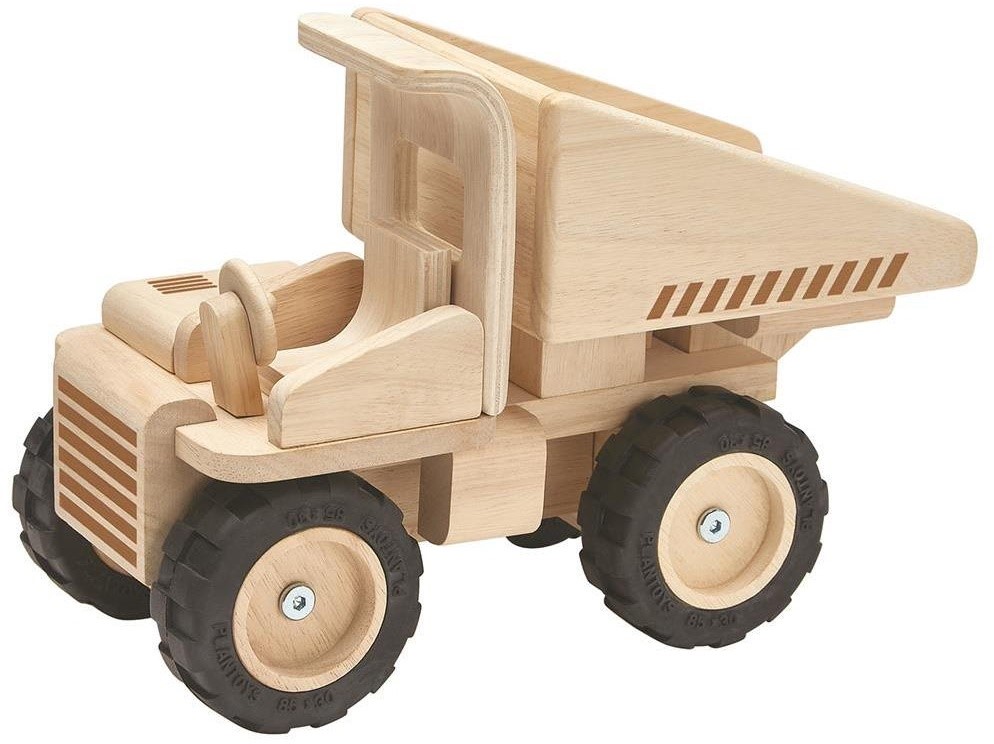 motor Exclusief sensor Plan Toys houten kiepwagen - speciale editie