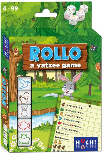 Asmodee Rollo A Yatzee Spel Dieren