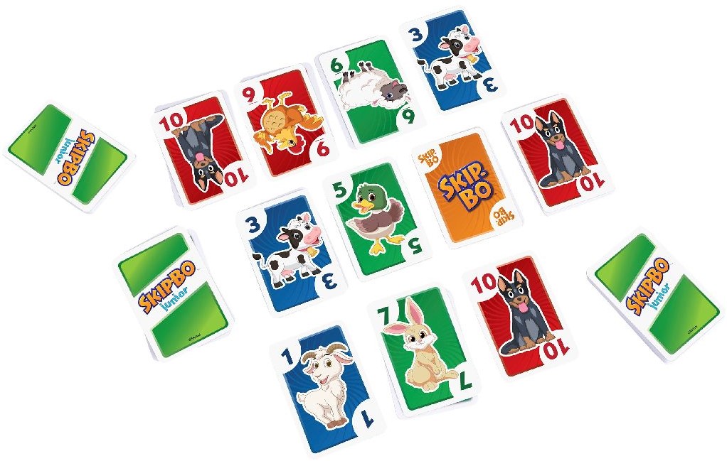 Skip-Bo SKIP BO jeu de cartes 162 cartes jeu de société carte