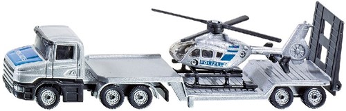 SIKU Low loader with helicopter