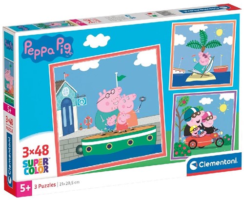 Clementoni Peppa Pig Puzzel 3x48st.