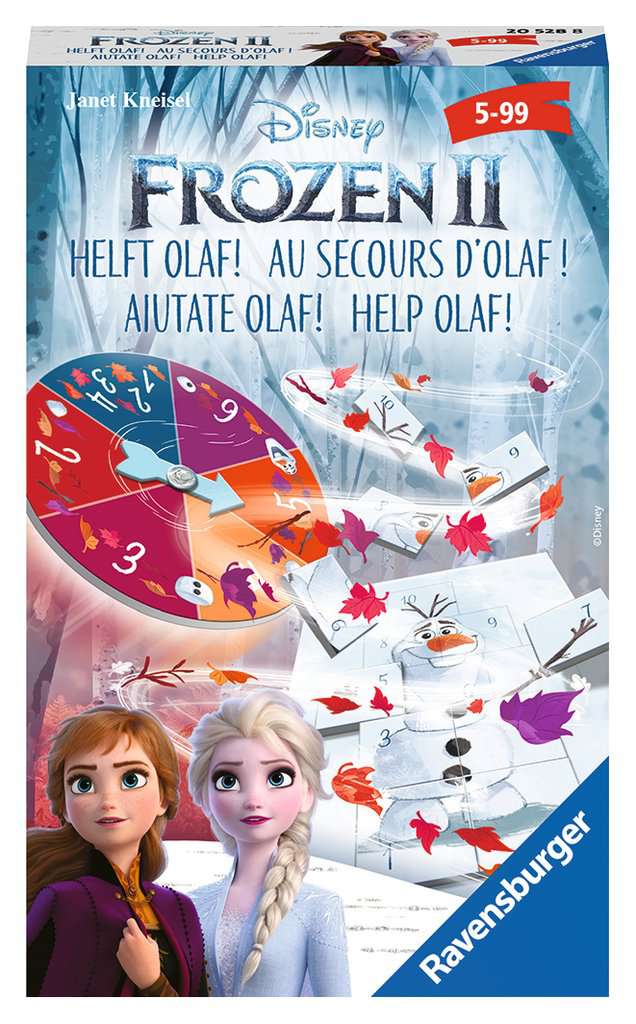 Draaien helpen klant Ravensburger Disney Frozen 2 pocketspel