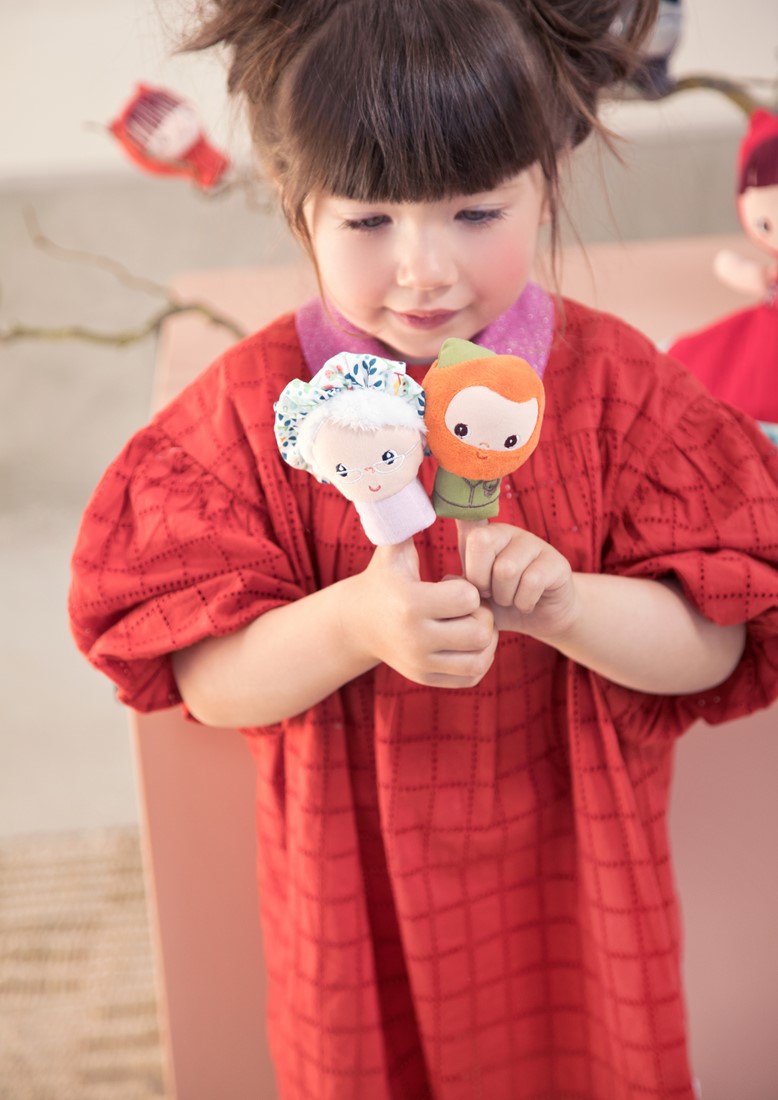 Marionnettes à doigts Ferme - Peluches, poupées et marionnettes