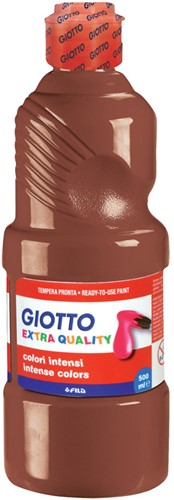 Giotto Bottle 500 Ml Giotto Poster Paint Brown