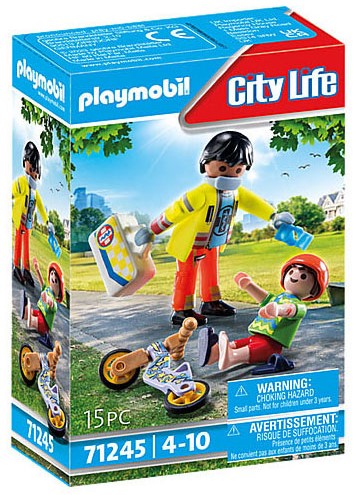 Playmobil City Life - Infirmière avec patient 71245