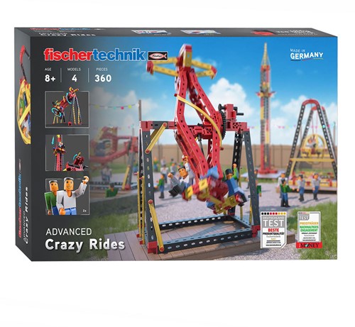 Fischertechnik Advanced - Crazy Rides Bouwset,  356dlg.