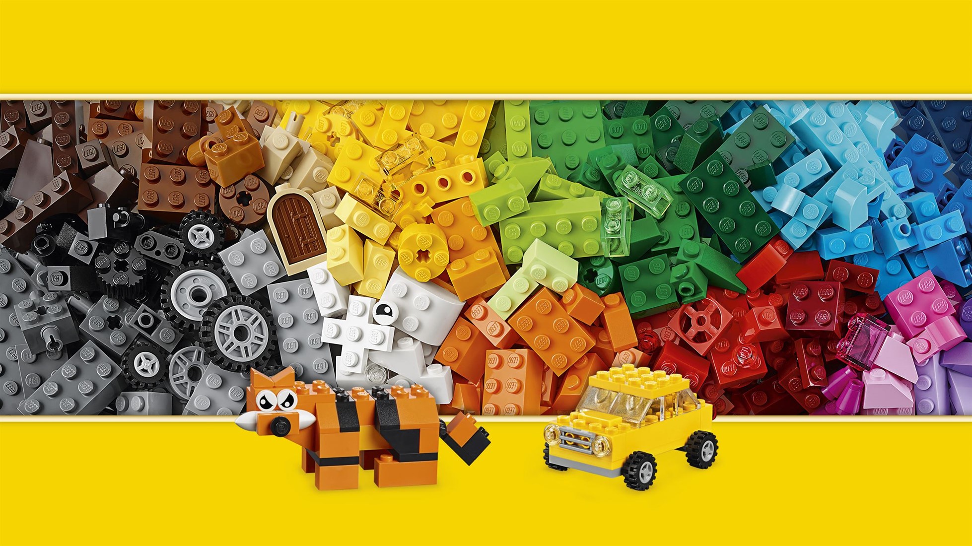 LEGO® Classic 10696 La boîte de briques créatives, Rangement