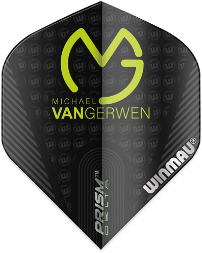 Winmau Dart flights MvGerwen Prism Delta 206