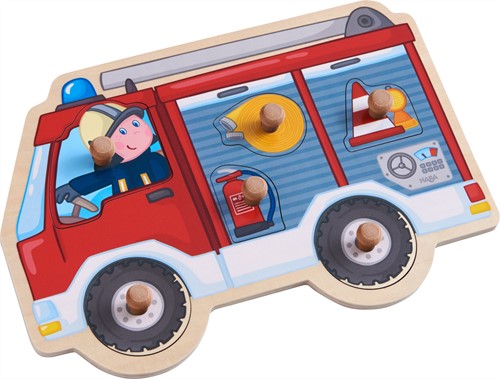 HABA Puzzle pour camion de pompiers