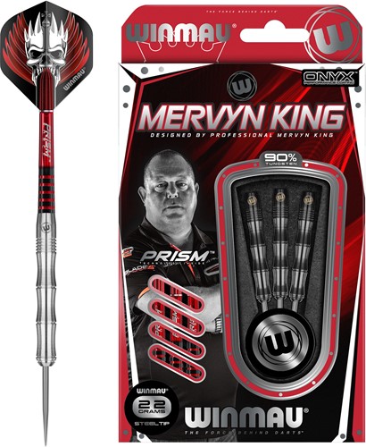 Winmau Darts Winmau Mervin King Silver 22gr.90%