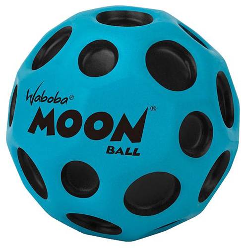 Waboba balle rebondissante Original Moon Ball - Bleu - Ø 6,3cm