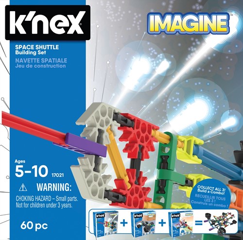 K'Nex Bouwset - Space Shuttle, 60dlg.