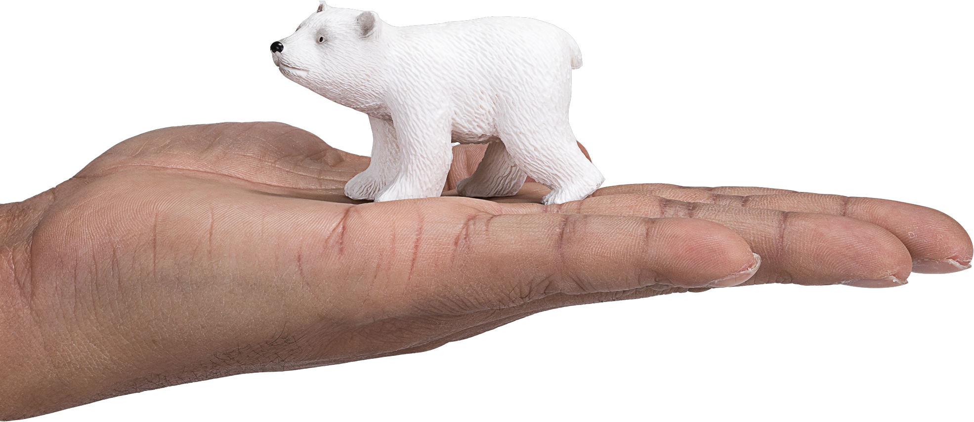 Jouet Mojo Wildlife ours polaire à pied - 387020
