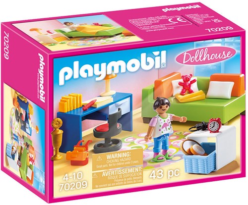 Playmobil Chambre d'enfant avec canapé-lit - 70209