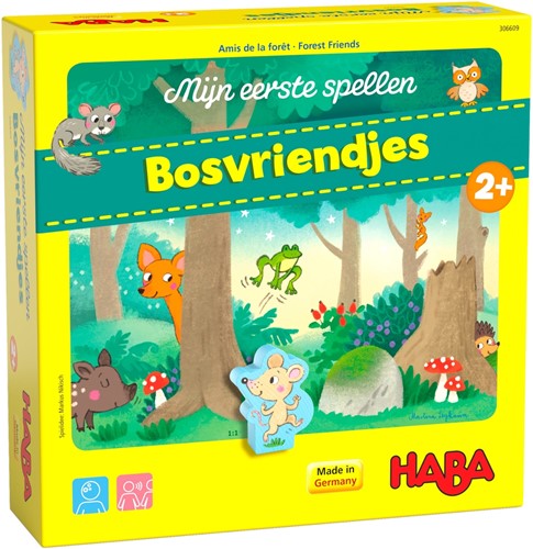 HABA kinderspel Mijn eerste spellen - Bosvriendjes - 2+