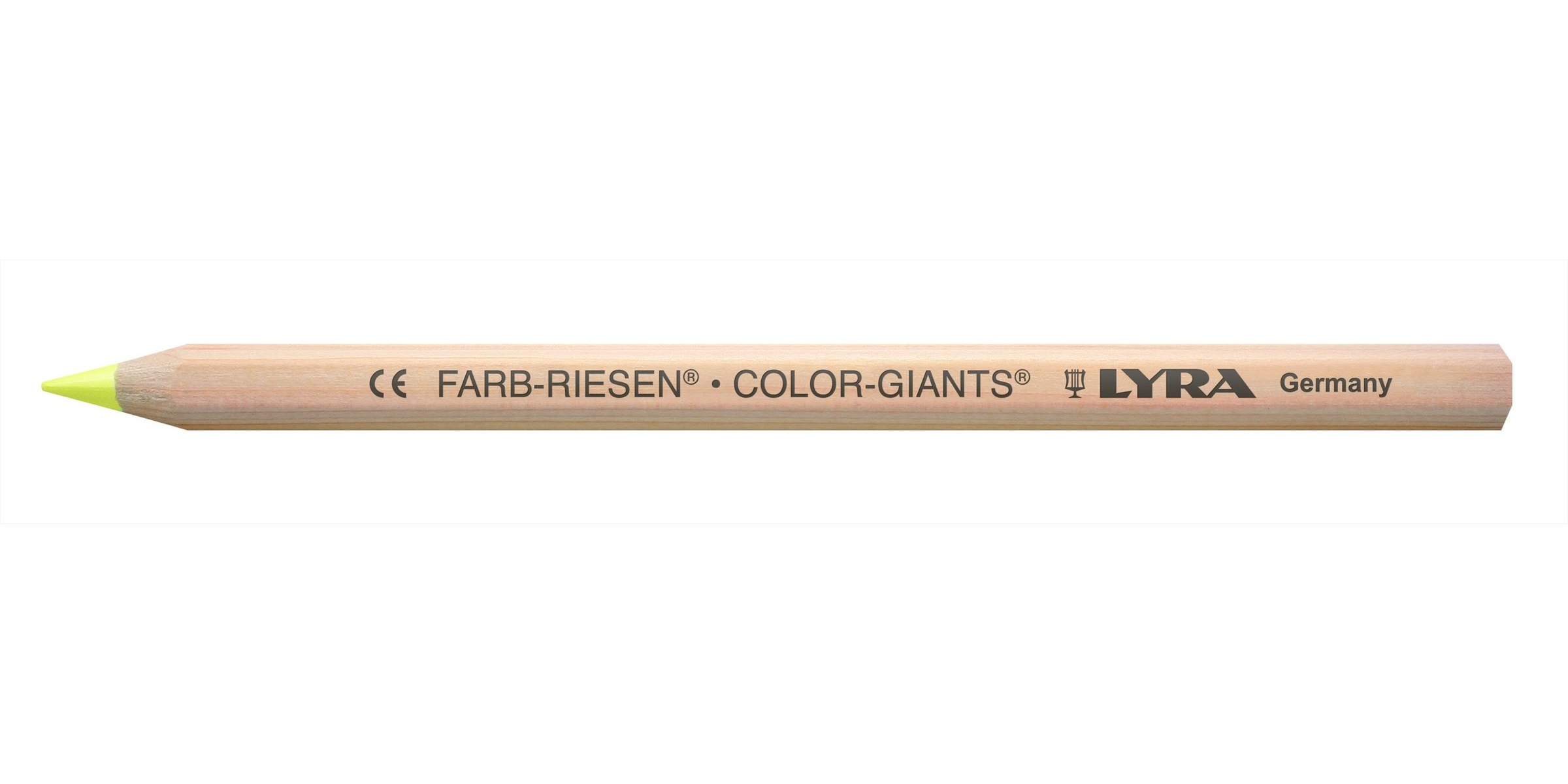 Crayon de couleurs Lyra Color Giants - jaune