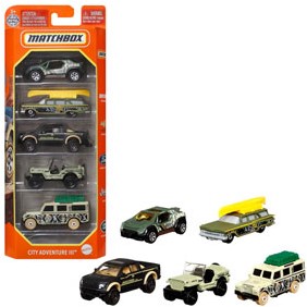 Auto's 5-pack - Matchbox - asst