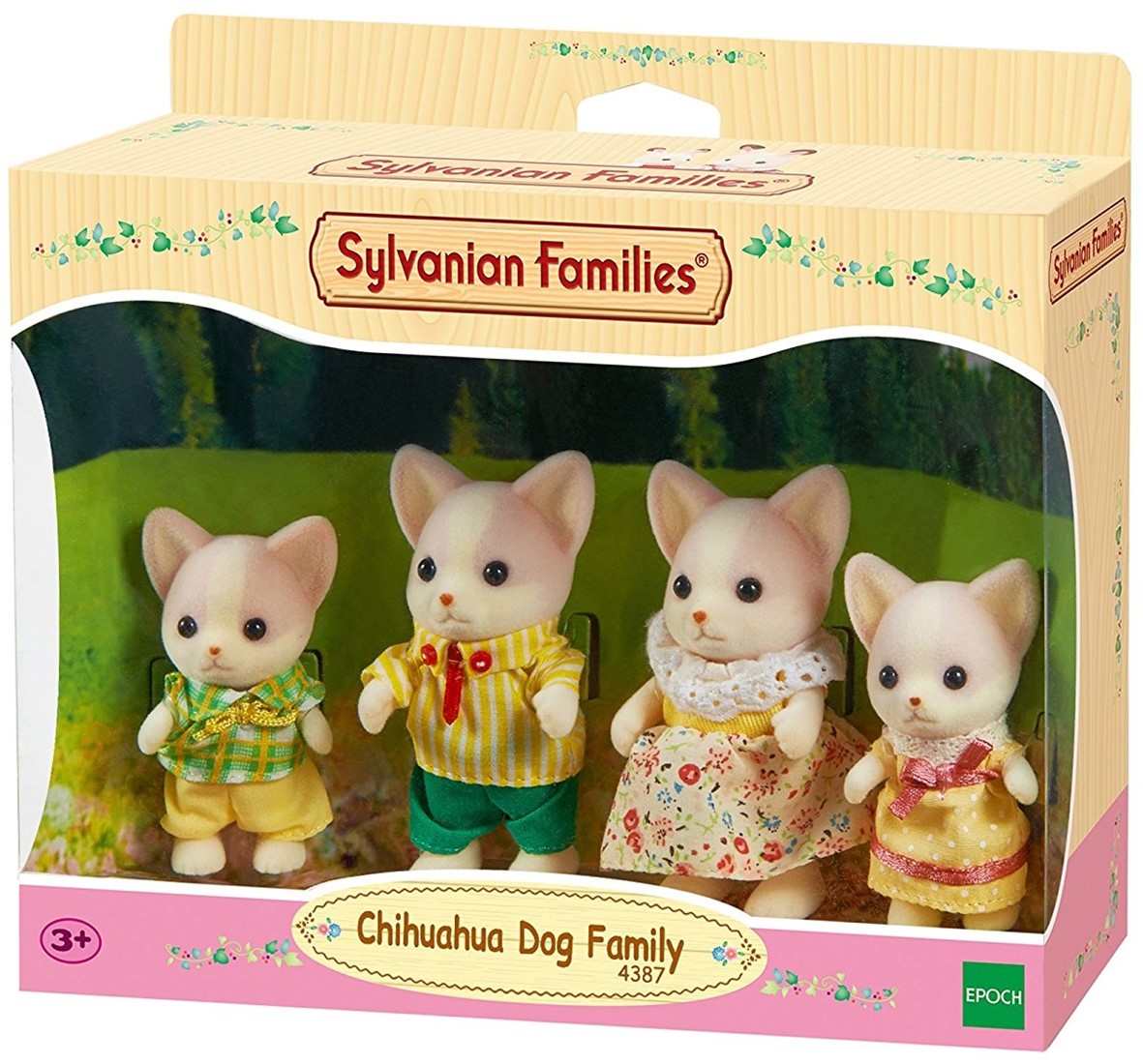 FAMILLE CHAT TIGRE - SYLVANIAN FAMILLES