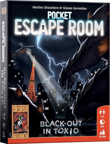 999 Games Pocket Escape Room Black-out in Tokio