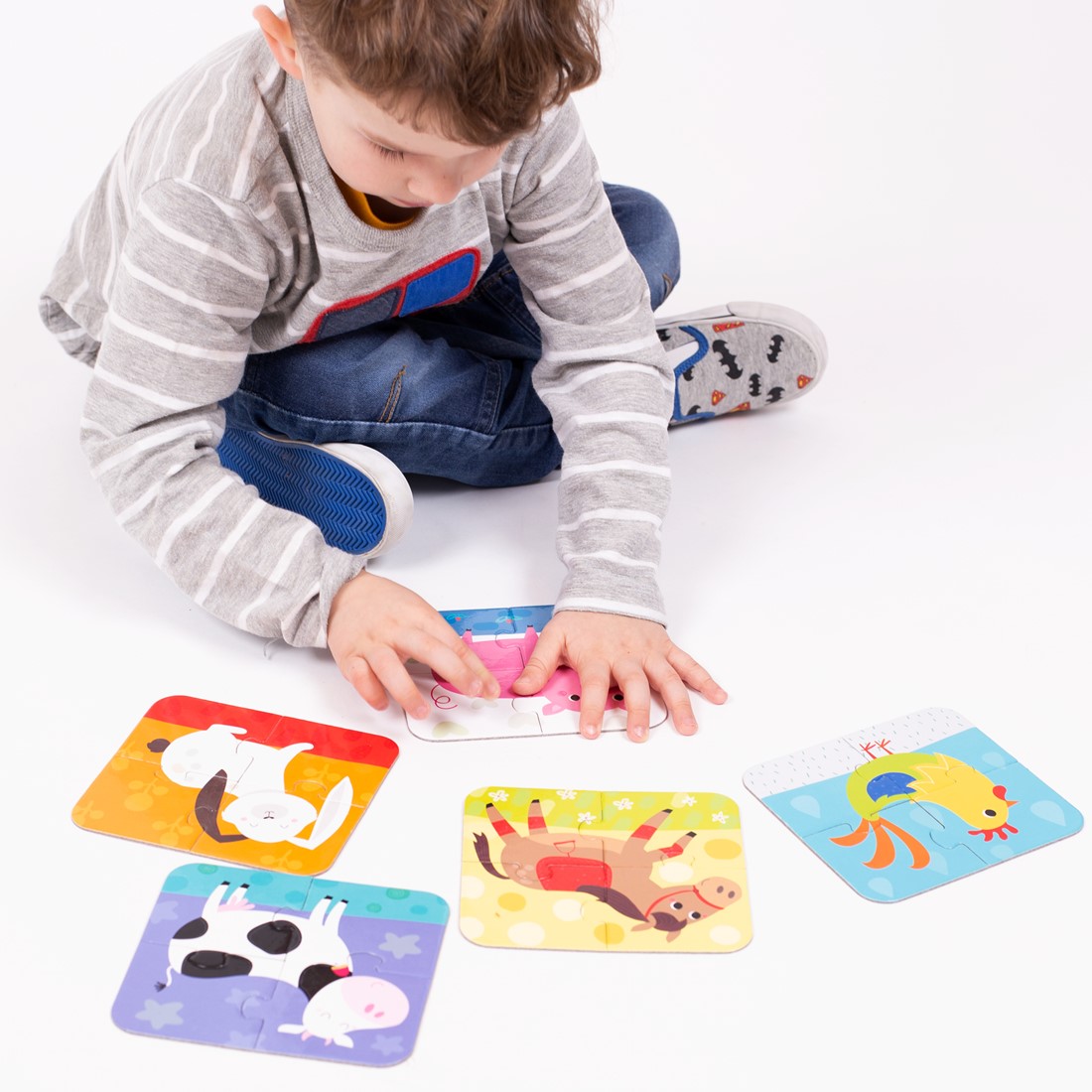 Puzzle animaux en bois - Dès 18 mois - Puzzle enfant - speelgoed