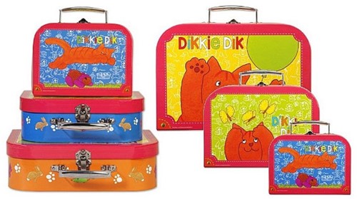 Bambolino Toys Set de valises Dikkie Dik 3 pcs. 2+