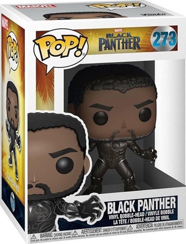 FUNKO POP MARVEL: BLACK PANTHER - BLACK PANTHER W/ CHASE