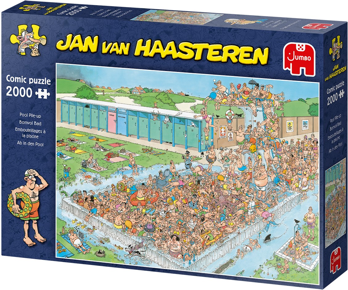 Instrueren roterend Ga lekker liggen Jumbo puzzel Jan van Haasteren Bomvol Bad - 2000 stukjes kopen?
