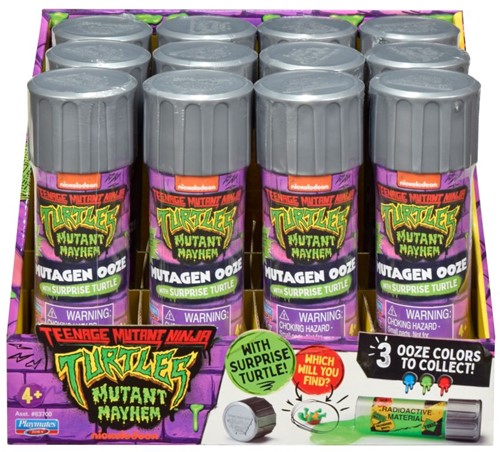 Tmnt Movie Basic Ooze Cannister Asst.