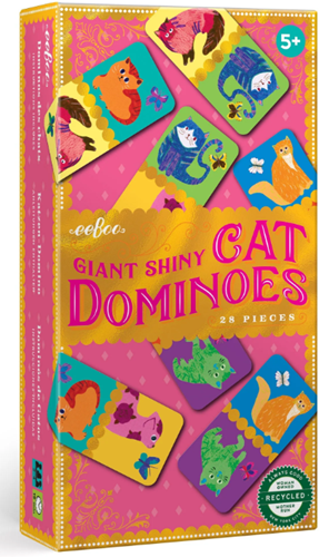 eeBoo Giant Shiny Cat Dominoes (U)