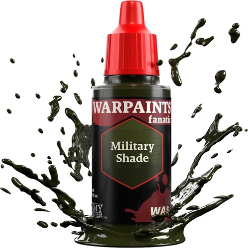 The Army Painter Warpaints Fanatic Wash: Military Shade