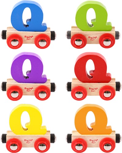 Bigjigs Rail Nom Lettre Q (6)