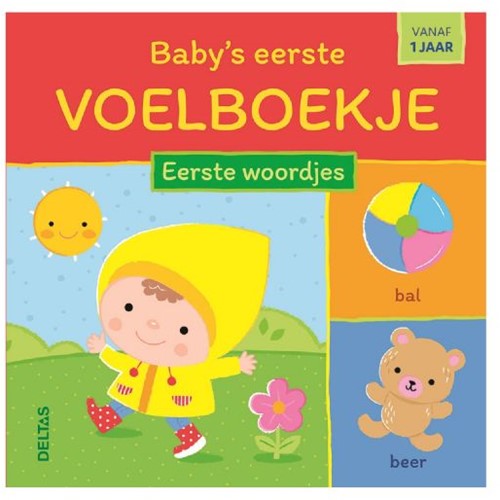 Deltas Babys eerste voelboekje Eerste woordjes