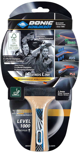 DONIC Legends 1000 Table Tennis Paddle