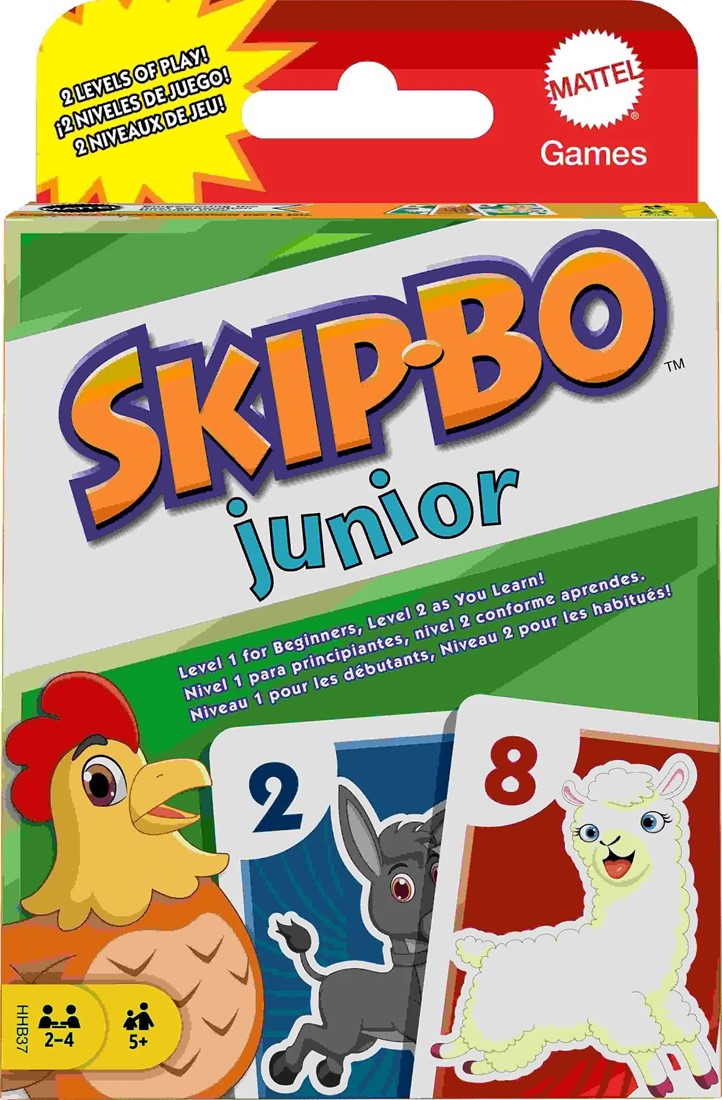 SKIP-BO. But du jeu, se débarrasser de toutes ses cartes.