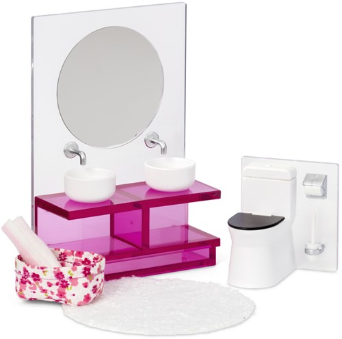 Lundby Set - Badkamer met toilet