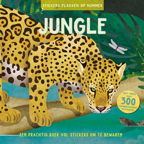 Lantaarn Stickers plakken op nummer - Jungle